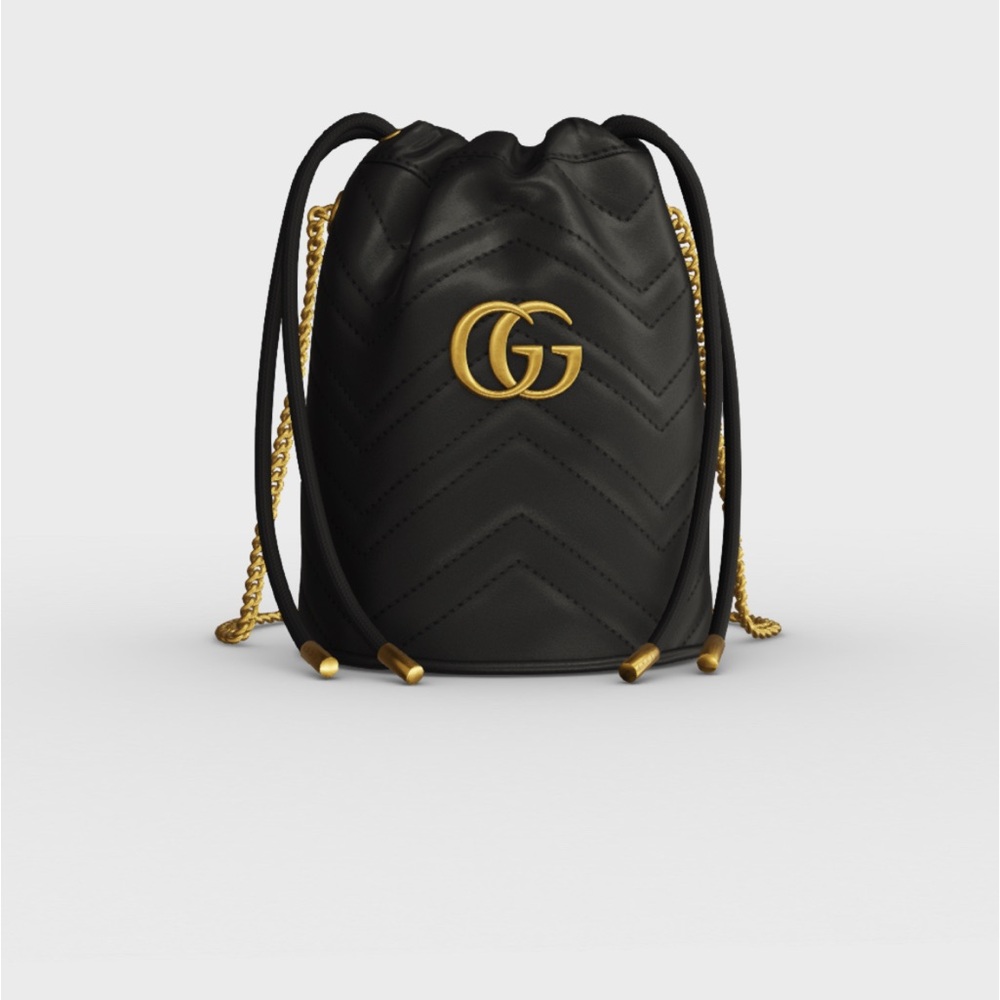 Gucci GG Marmont Mini Bucket Bag - NWT